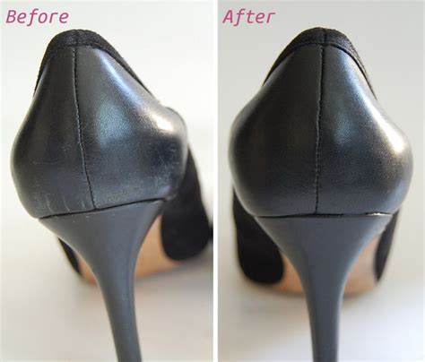 how to get scuffs out of fake leather shoes|how to repair scuffed shoes.